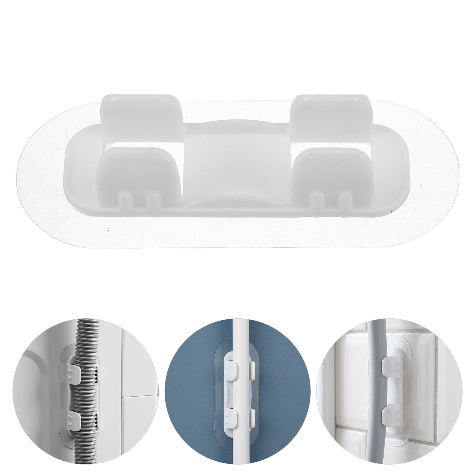 Drain Pipe Clip - 4Pcs Washer Drain Hose Pipe Clips