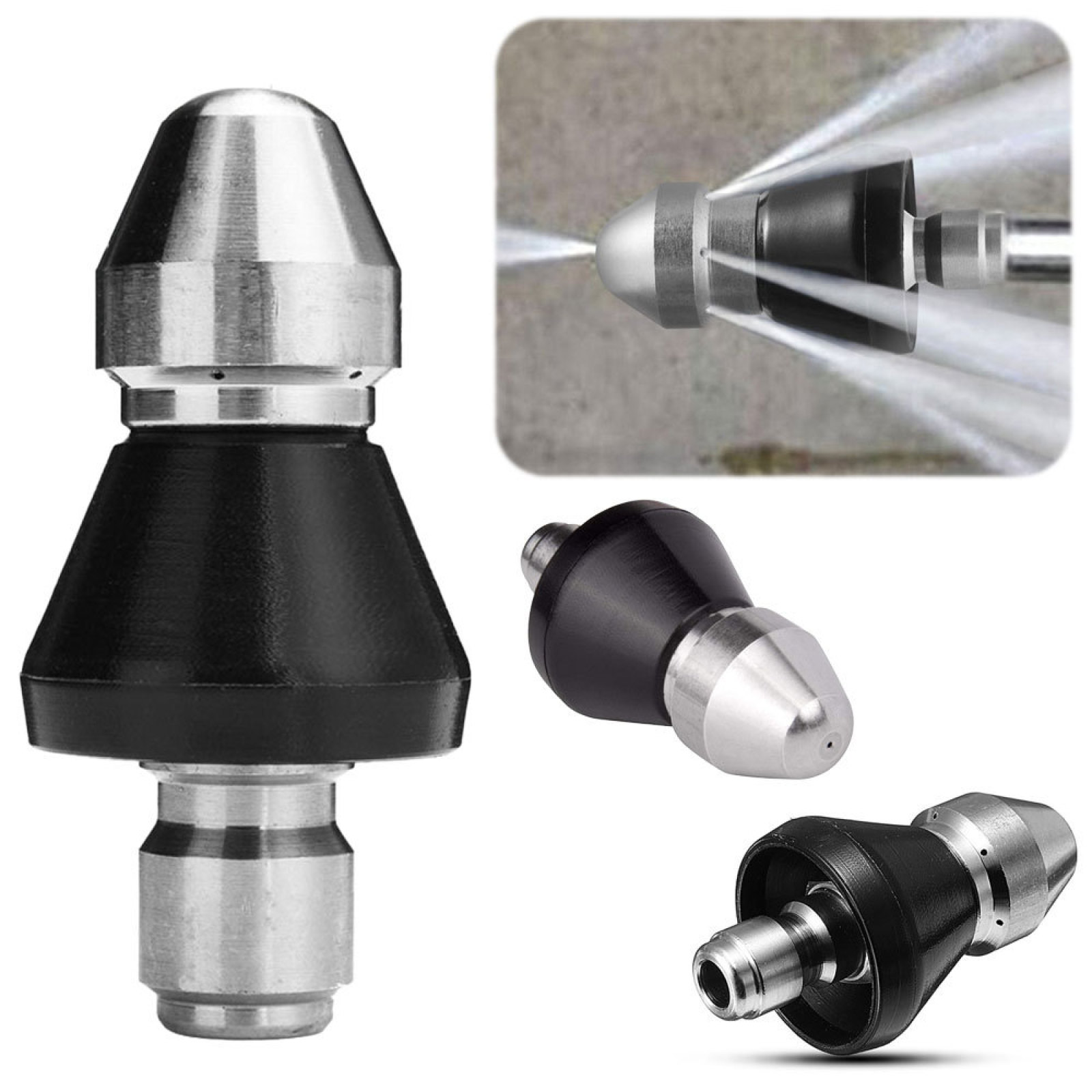 3/8 '' Cleaning Nozzle Pressur - огляд і ціна Drain Pipe Clip