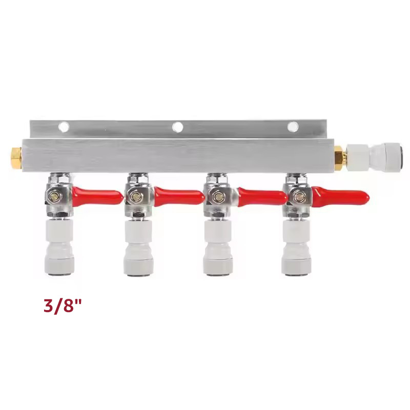IMAICTUU 4 Way Gas Manifold Co - огляд і ціна Push Fit Connector