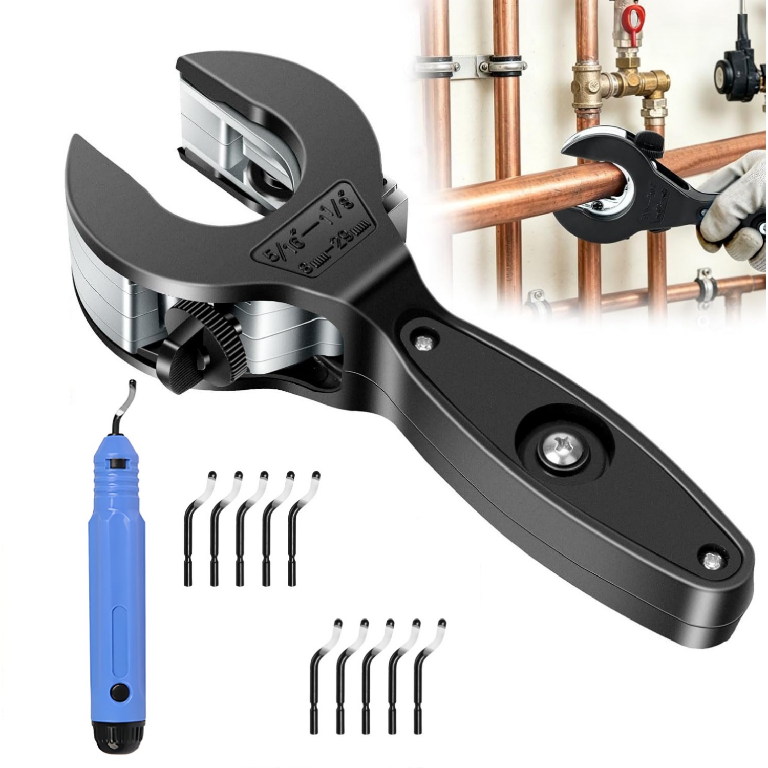 Ratcheting Pipe Cutter Tool fo - огляд і ціна Pipe Cutter Ratchet