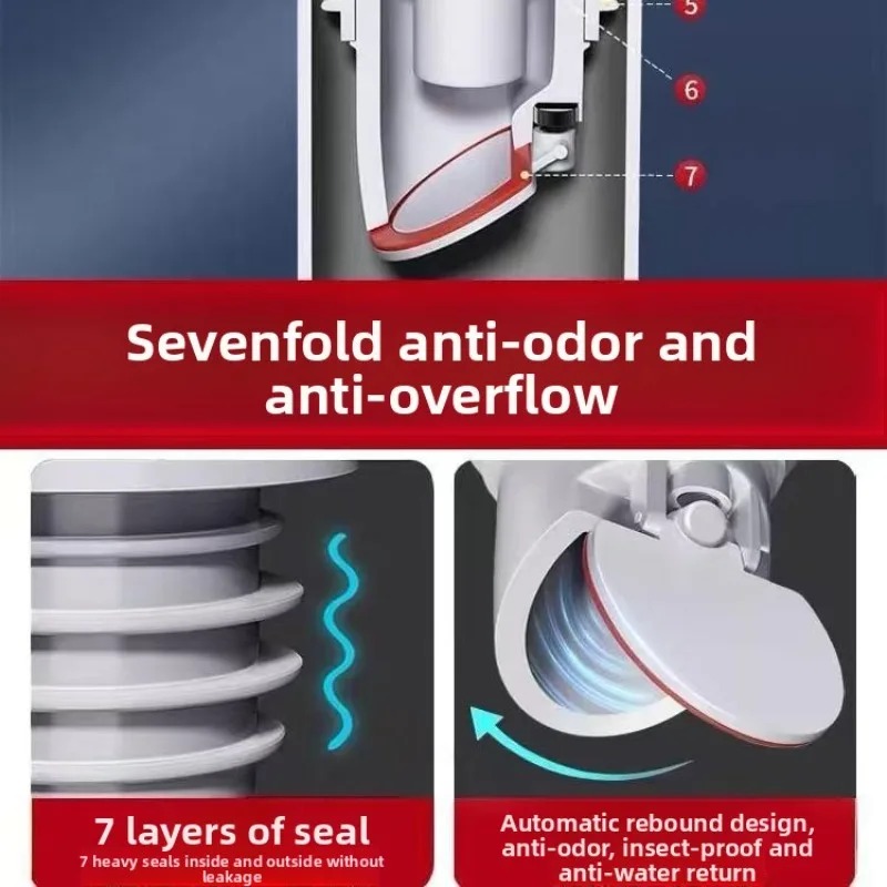 Connector Stopper Silicone Bat - огляд і ціна Drain Pipe Clip
