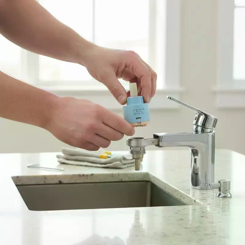1Pcs Plastic Ceramic Cartridge - огляд і ціна Basin Mixer Cartridge